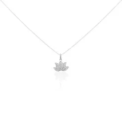 Histoire D'Or Collier Argent Cassien Oxyde