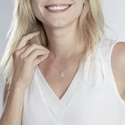 Histoire D'Or Collier Xaveria Argent Oxyde -Boucles d'oreilles Bracelet Soldes FACFBZW1OB model0