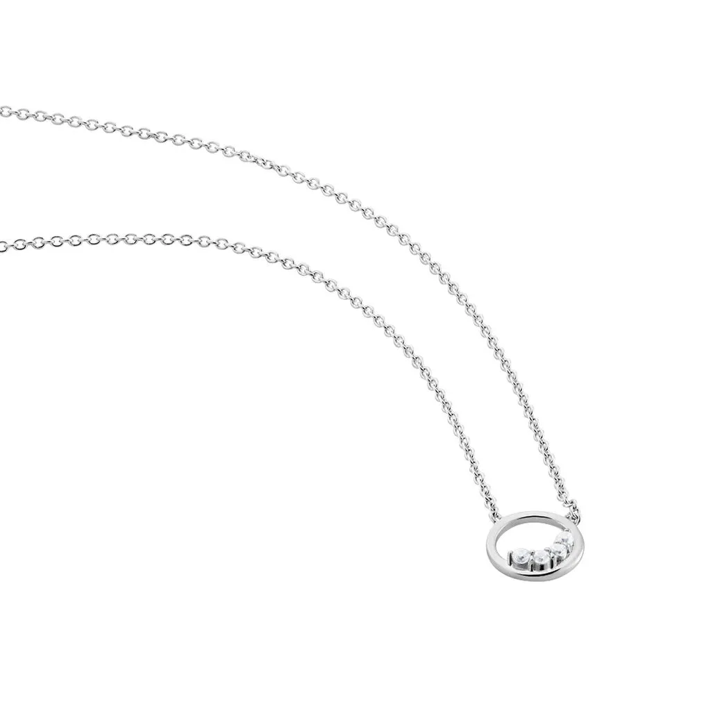 Histoire D'Or Collier Argent Vivence Oxydes De Zirconium 4 Histoire D'Or Collier Argent Vivence Oxydes De Zirconium – Image 2