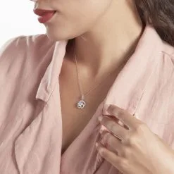 Histoire D'Or Collier Seamus Fleur Oxydes De Zirconium -Boucles d'oreilles Bracelet Soldes FACFBZW1T5 model0