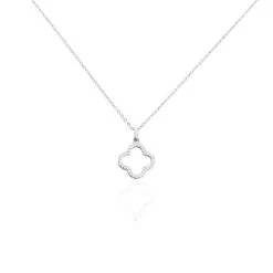 Histoire D'Or Collier Argent Blanc Finnegan Oxydes De Zirconium