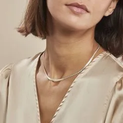 Histoire D'Or Collier Nuriaae Argent Jaune -Boucles d'oreilles Bracelet Soldes FACFJW0533 model0