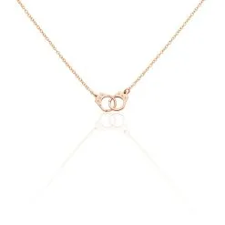 Histoire D'Or Collier Kim Argent Rose