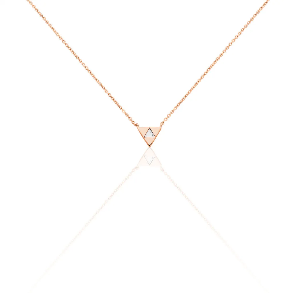 Histoire D'Or Collier Tallulah Argent Rose Pierre De Synthese 3 Histoire D'Or Collier Tallulah Argent Rose Pierre De Synthese