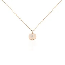 Histoire D'Or Collier Xaverie Argent Rose Oxyde