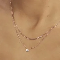 Histoire D'Or Collier Ruth Argent Rose Oxyde De Zirconium -Boucles d'oreilles Bracelet Soldes FACFRZW671 model1