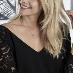 Histoire D'Or Collier Jannea Argent Rose Oxyde De Zirconium 8 Histoire D'Or Collier Jannea Argent Rose Oxyde De Zirconium -Boucles d'oreilles Bracelet Soldes FACFRZW730 model0