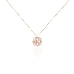 Histoire D'Or Collier Alexine Argent Rose Oxyde De Zirconium