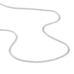 Histoire D'Or Chaîne Casper Maille Gourmette Argent Blanc -Boucles d'oreilles Bracelet Soldes FACHBW0291 view2