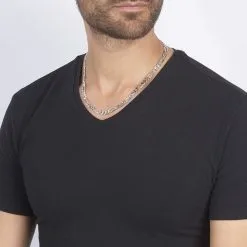 Histoire D'Or Chaîne Vivian Maille Alternee 1/3 Argent Blanc -Boucles d'oreilles Bracelet Soldes FACHBW0310 model0