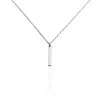Histoire D'Or Collier Argent Blanc Fedor