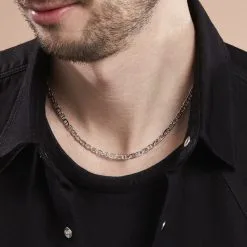 Histoire D'Or Chaine Piato Argent Blanc -Boucles d'oreilles Bracelet Soldes FACHBW0433 model0