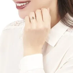 Histoire D'Or Bague Sloanne Argent Blanc Ambre -Boucles d'oreilles Bracelet Soldes FADFBIY165 model0