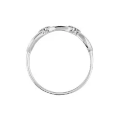 Histoire D'Or Bague Seiorse Argent Blanc 10 Histoire D'Or Bague Seiorse Argent Blanc -Boucles d'oreilles Bracelet Soldes FADFBW0942 view2