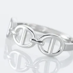 Histoire D'Or Bague Seiorse Argent Blanc 11 Histoire D'Or Bague Seiorse Argent Blanc -Boucles d'oreilles Bracelet Soldes FADFBW0942 view3