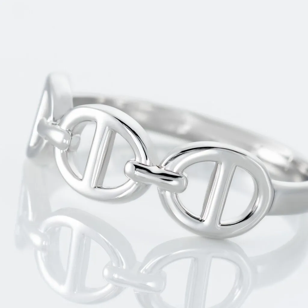 Histoire D'Or Bague Seiorse Argent Blanc 6 Histoire D'Or Bague Seiorse Argent Blanc – Image 4