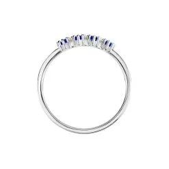Histoire D'Or Bague Karrie Argent Blanc Oxyde De Zirconium -Boucles d'oreilles Bracelet Soldes FADFBZB195 view2