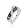 Histoire D'Or Bague Letty Argent Blanc Oxyde De Zirconium