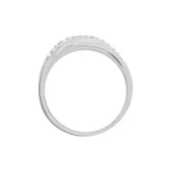Histoire D'Or Bague Letty Argent Blanc Oxyde De Zirconium -Boucles d'oreilles Bracelet Soldes FADFBZD036 view2