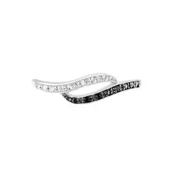 Histoire D'Or Bague Kateryn Argent Blanc Oxyde De Zirconium -Boucles d'oreilles Bracelet Soldes FADFBZD215 view1