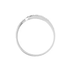 Histoire D'Or Bague Kateryn Argent Blanc Oxyde De Zirconium -Boucles d'oreilles Bracelet Soldes FADFBZD215 view2