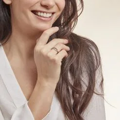 Histoire D'Or Bague Prudentia Argent Blanc Oxyde De Zirconium -Boucles d'oreilles Bracelet Soldes FADFBZD255 model1