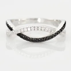 Histoire D'Or Bague Prudentia Argent Blanc Oxyde De Zirconium -Boucles d'oreilles Bracelet Soldes FADFBZD255 view3