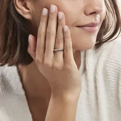 Histoire D'Or Bague Argent Blanc Agoston Oxydes De Zirconium -Boucles d'oreilles Bracelet Soldes FADFBZD301 model0