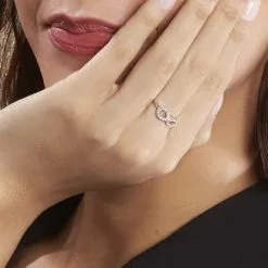 Histoire D'Or Bague Davila Argent Blanc Oxyde De Zirconium 13 Histoire D'Or Bague Davila Argent Blanc Oxyde De Zirconium -Boucles d'oreilles Bracelet Soldes FADFBZW0OJ model1