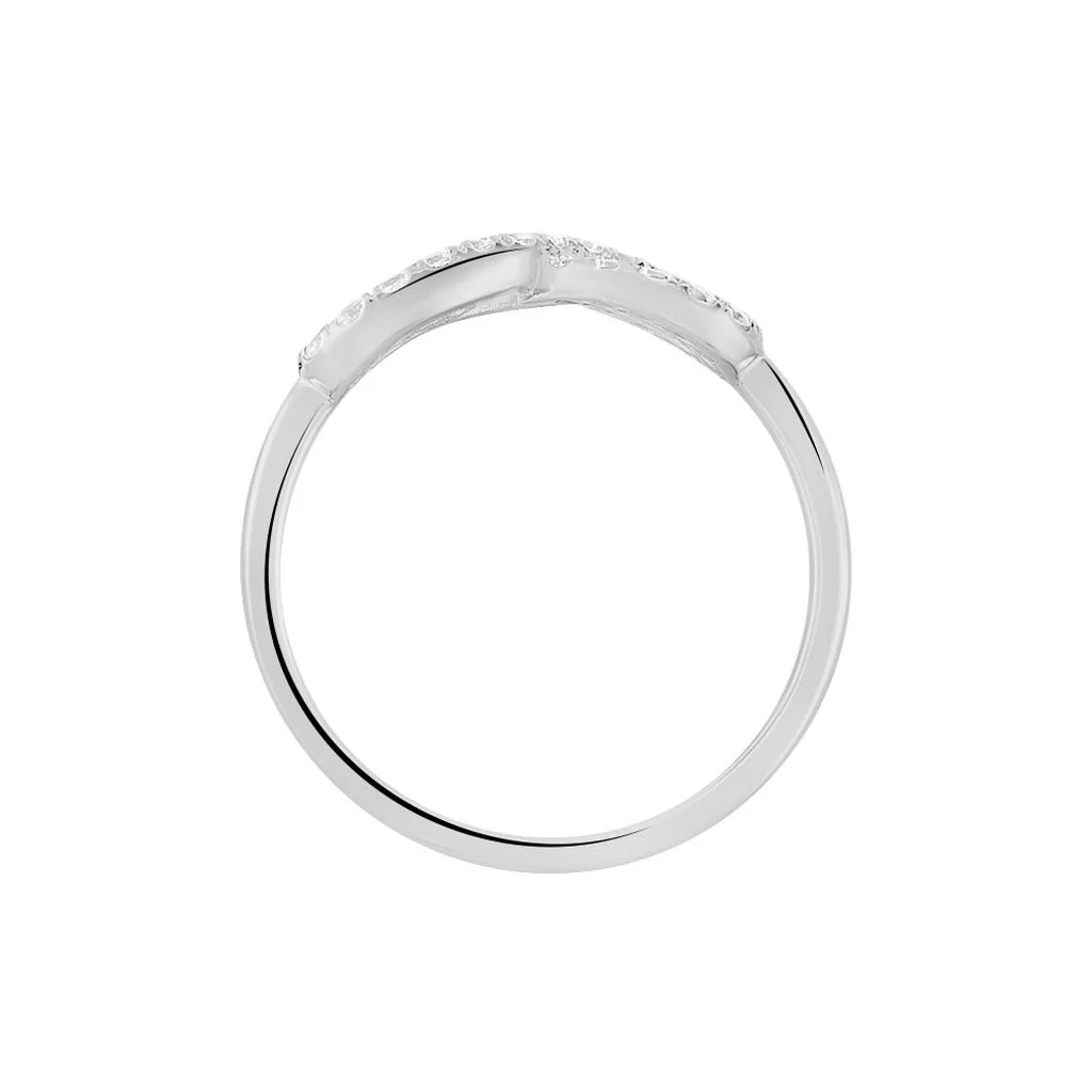 Histoire D'Or Bague Davila Argent Blanc Oxyde De Zirconium 5 Histoire D'Or Bague Davila Argent Blanc Oxyde De Zirconium – Image 3