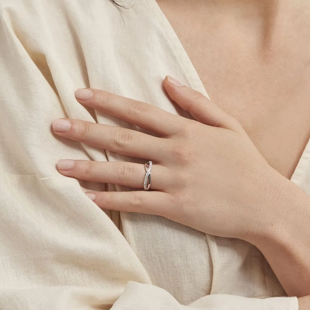 Histoire D'Or Bague Elorie Argent Oxyde De Zirconium 9 Histoire D'Or Bague Elorie Argent Oxyde De Zirconium – Image 7