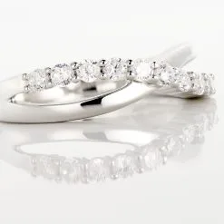 Histoire D'Or Bague Elorie Argent Oxyde De Zirconium 12 Histoire D'Or Bague Elorie Argent Oxyde De Zirconium -Boucles d'oreilles Bracelet Soldes FADFBZW0TU view3