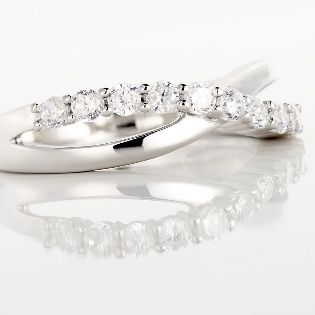 Histoire D'Or Bague Elorie Argent Oxyde De Zirconium 6 Histoire D'Or Bague Elorie Argent Oxyde De Zirconium – Image 4