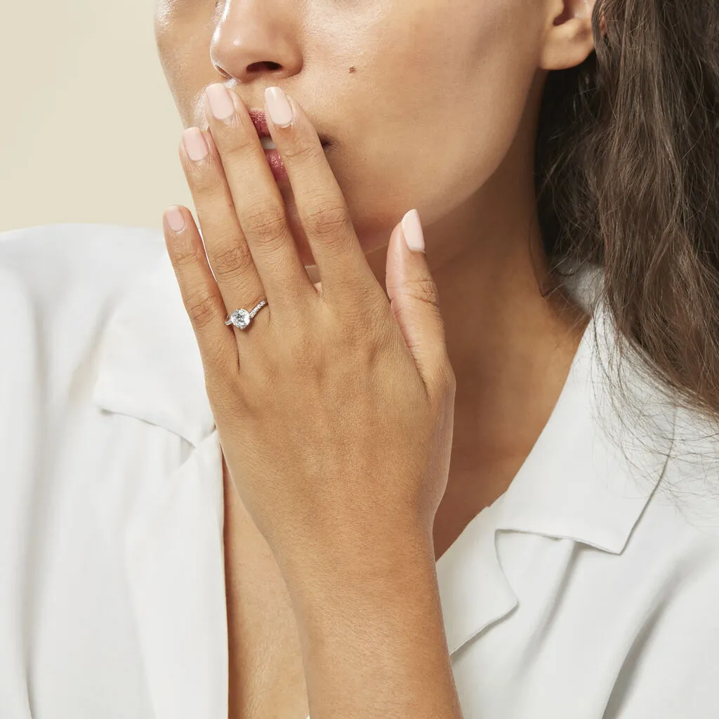 Histoire D'Or Bague Solitaire Maelane Argent Blanc Oxyde De Zirconium 7 Histoire D'Or Bague Solitaire Maelane Argent Blanc Oxyde De Zirconium – Image 5