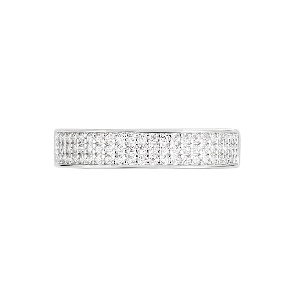 Histoire D'Or Bague Kaycee Argent Blanc Oxyde De Zirconium 4 Histoire D'Or Bague Kaycee Argent Blanc Oxyde De Zirconium – Image 2