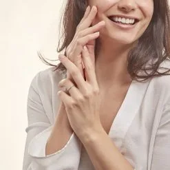 Histoire D'Or Bague Iryna Argent Blanc Oxyde De Zirconium -Boucles d'oreilles Bracelet Soldes FADFBZW16E model1