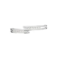 Histoire D'Or Bague Iryna Argent Blanc Oxyde De Zirconium -Boucles d'oreilles Bracelet Soldes FADFBZW16E view1