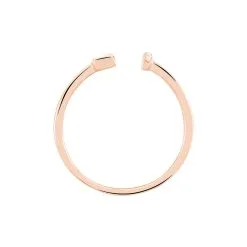 Histoire D'Or Bague Tea Argent Blanc Rose Oxyde De Zirconium -Boucles d'oreilles Bracelet Soldes FADFBZW1EN view2