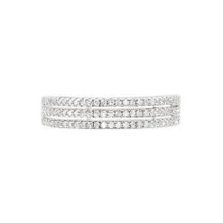 Histoire D'Or Bague Isora Argent Blanc Oxyde De Zirconium -Boucles d'oreilles Bracelet Soldes FADFBZW1F9 view1
