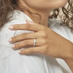 Histoire D'Or Bague Solitaire Solitea Argent Blanc Oxyde De Zirconium 13 Histoire D'Or Bague Solitaire Solitea Argent Blanc Oxyde De Zirconium -Boucles d'oreilles Bracelet Soldes FADFBZW1HB model1