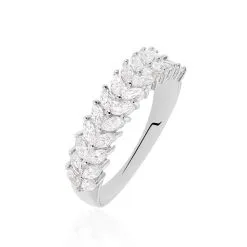 Histoire D'Or Bague Moana Argent Blanc Oxyde De Zirconium