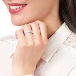 Histoire D'Or Bague Moana Argent Blanc Oxyde De Zirconium 9 Histoire D'Or Bague Moana Argent Blanc Oxyde De Zirconium -Boucles d'oreilles Bracelet Soldes FADFBZW1J6 model0