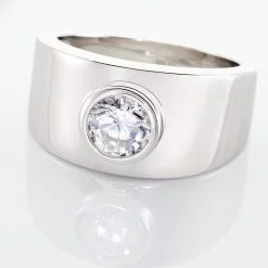Histoire D'Or Bague Solitaire Electre Argent Blanc Oxyde De Zirconium -Boucles d'oreilles Bracelet Soldes FADFBZW1RB view3