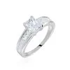 Histoire D'Or Bague Solitaire Aronn Argent Blanc Oxyde De Zirconium -Boucles d'oreilles Bracelet Soldes FADFBZW1SJ master