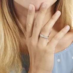 Histoire D'Or Alliance Aronn Argent Oxyde De Zirconium -Boucles d'oreilles Bracelet Soldes FADFBZW1SN model1