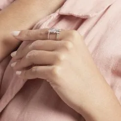 Histoire D'Or Bague Ajustable Joice Argent Oxyde De Zirconium -Boucles d'oreilles Bracelet Soldes FADFBZW1TY model0