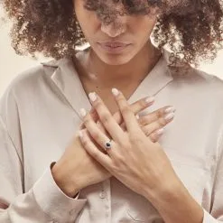 Histoire D'Or Bague Perez Argent Blanc Oxyde De Zirconium -Boucles d'oreilles Bracelet Soldes FADFBZW1V6 model0