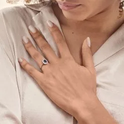 Histoire D'Or Bague Perez Argent Blanc Oxyde De Zirconium -Boucles d'oreilles Bracelet Soldes FADFBZW1V6 model1