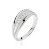 Histoire D'Or Bague Lyame Argent Blanc Oxyde De Zirconium