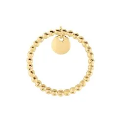 Histoire D'Or Bague Ajustable Lettice Plaqué Or Jaune Oxyde De Zirconium -Boucles d'oreilles Bracelet Soldes FADFJW0227 view2